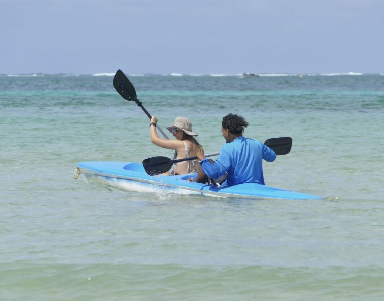 Kayak in Rodrigues