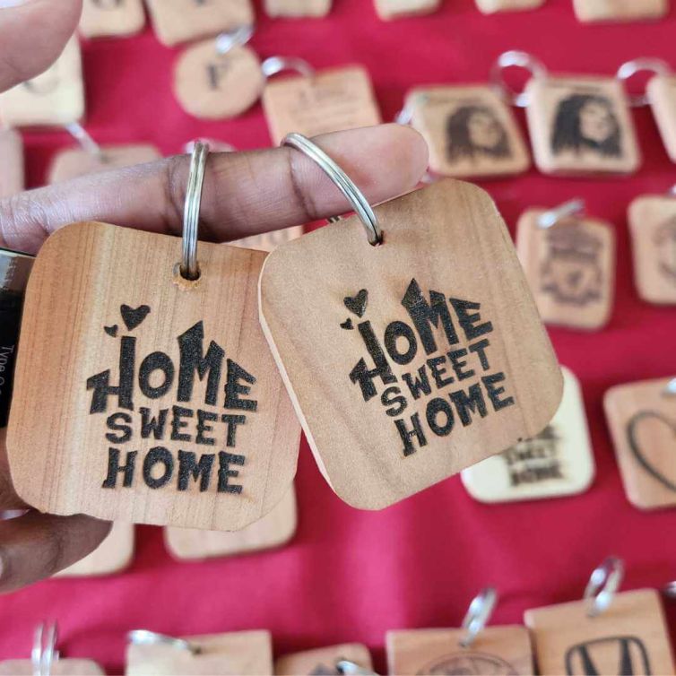 Atelier Boutik Artisanal keyrings in Rodrigues Island by Mr. Hortense