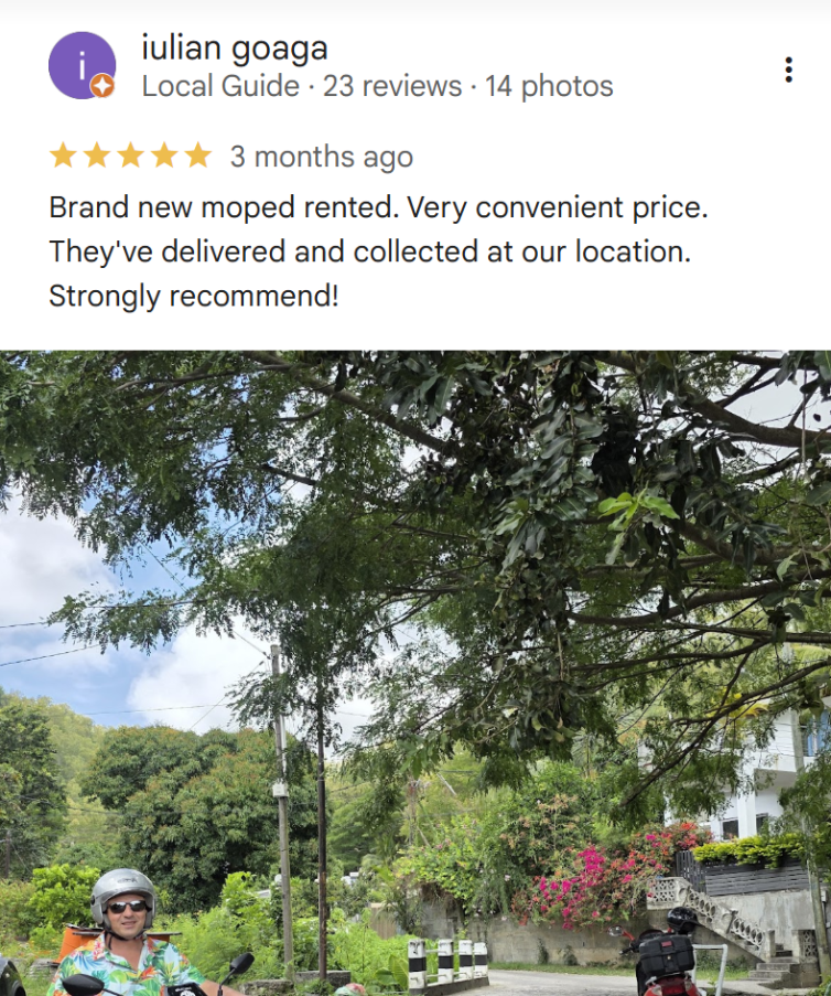 Sam Scooter Rodrigues - Client Review - Delivery
