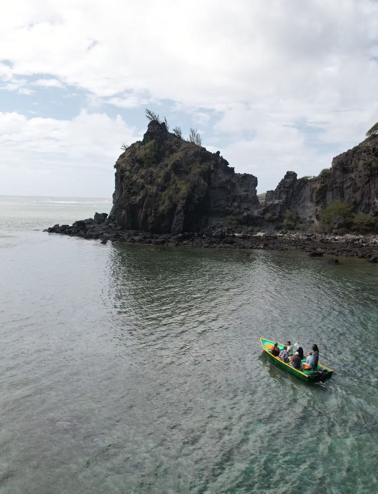 Boat trip at Rivier Banane