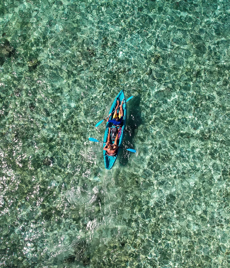 Kayak at Riviere Banane