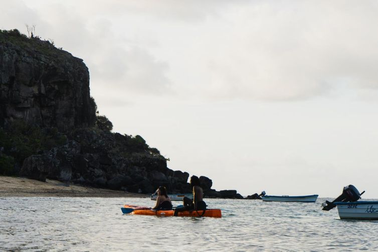 Kayak near Riviere Banane