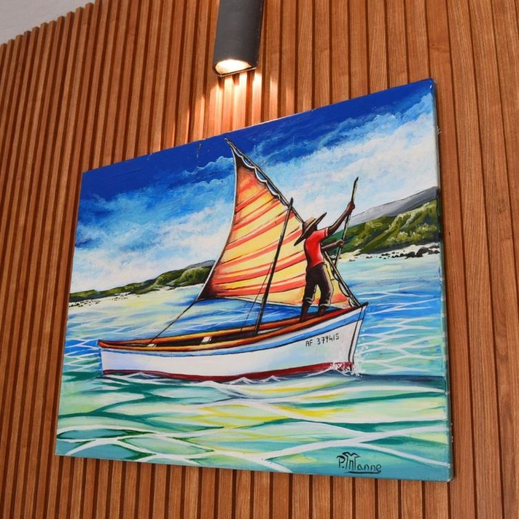 A paint from a local artist