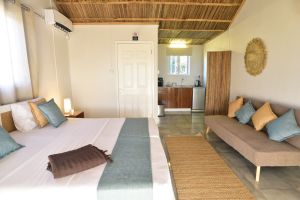 Bedroom at Ostrea Lodges