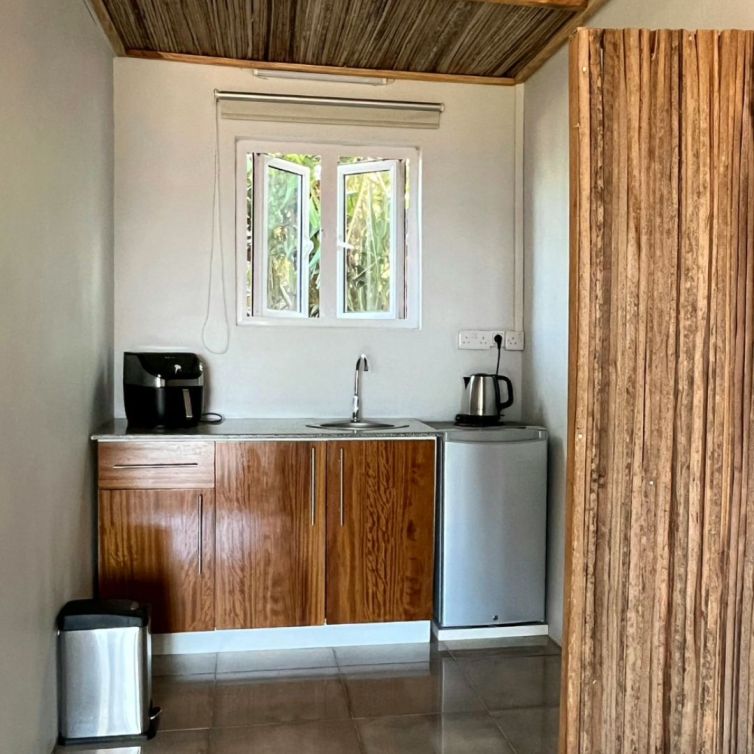 Ostrea Lodges kitchenette