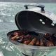 BBQ on boat in Rodrigues Island