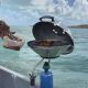 Barbecue on boat