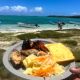Barbecue on beach